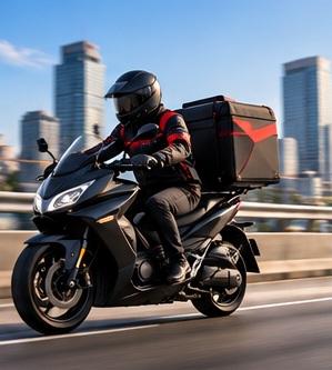 Alo Kurye motosikletli teslimat